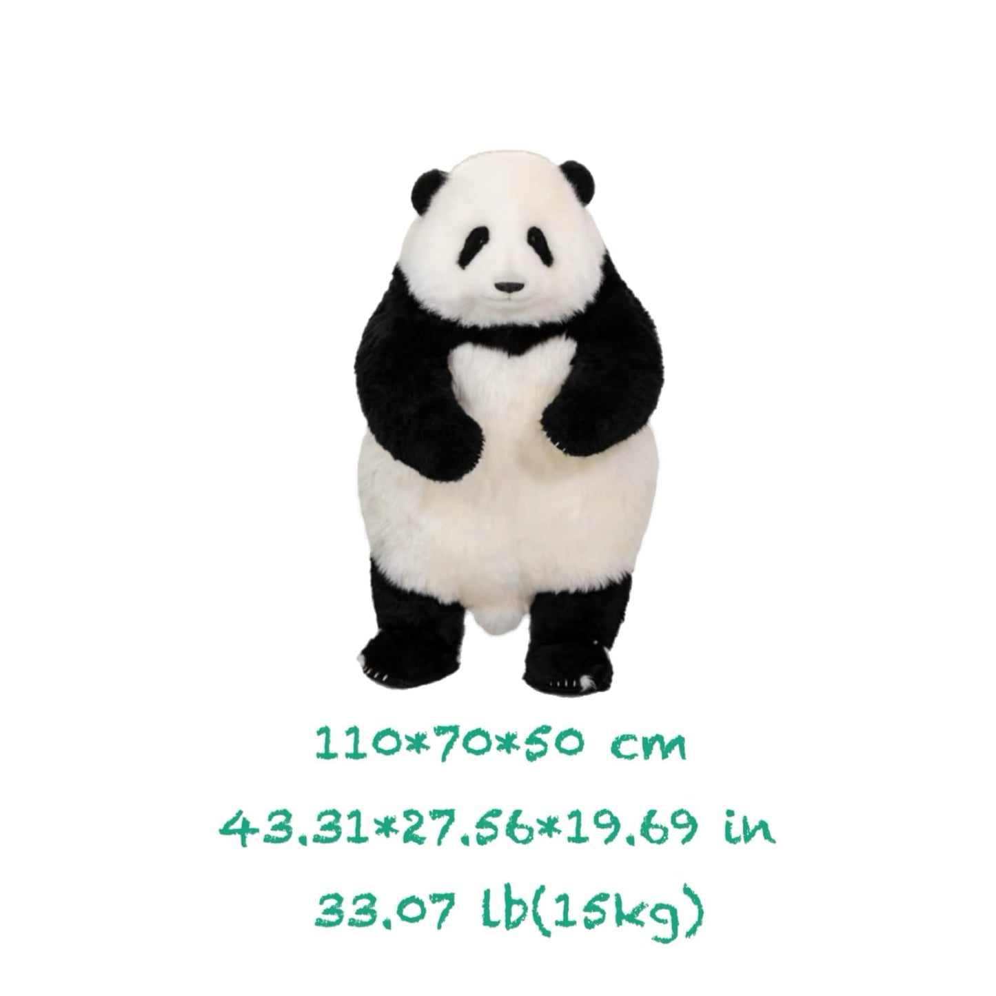 Hua Hua 限定版パンダ – 手作り、リアル、そして象徴的 🐼✨