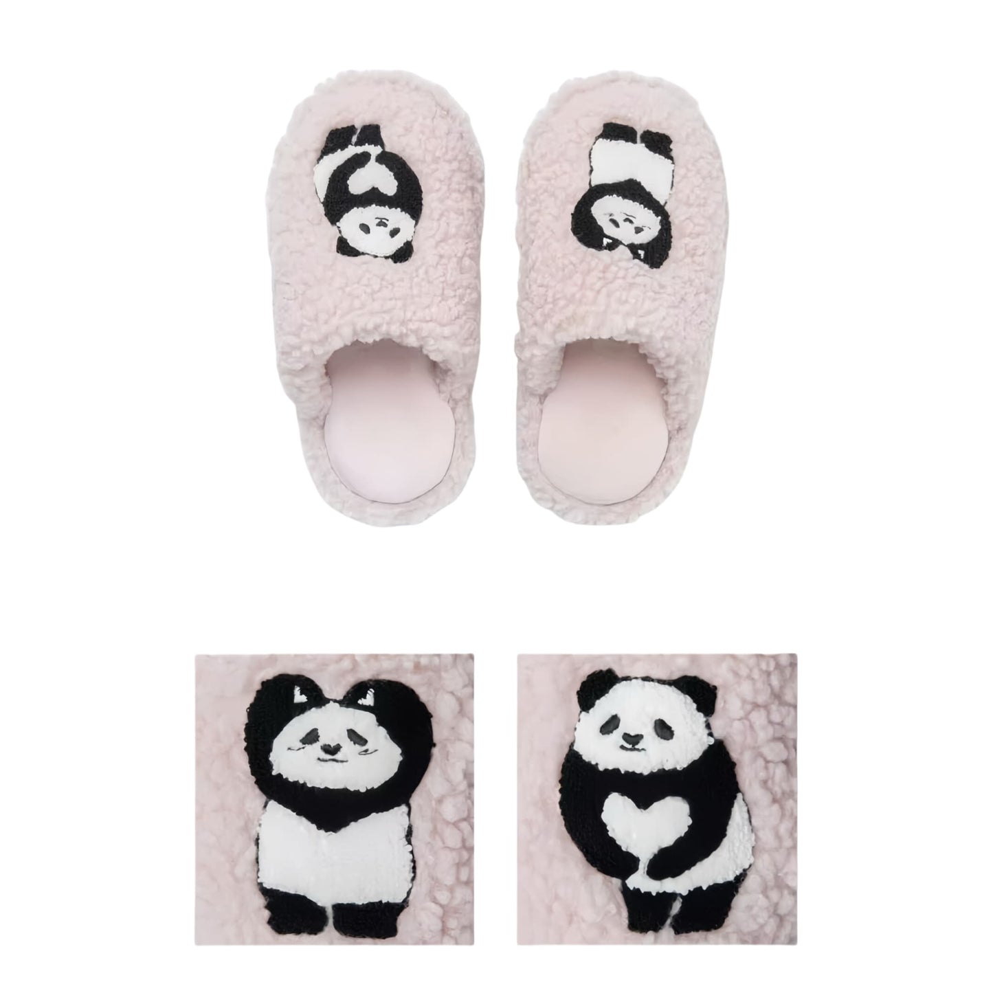 🥿 Panda Tai Chi Slippers – Soft, Comfy, and Adorably Playful Footwear