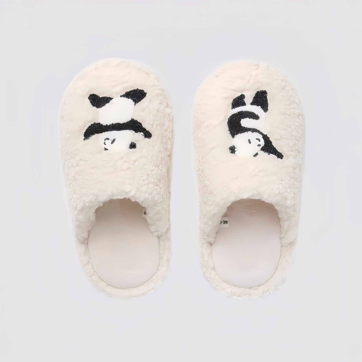 🥿 Panda Tai Chi Slippers – Soft, Comfy, and Adorably Playful Footwear