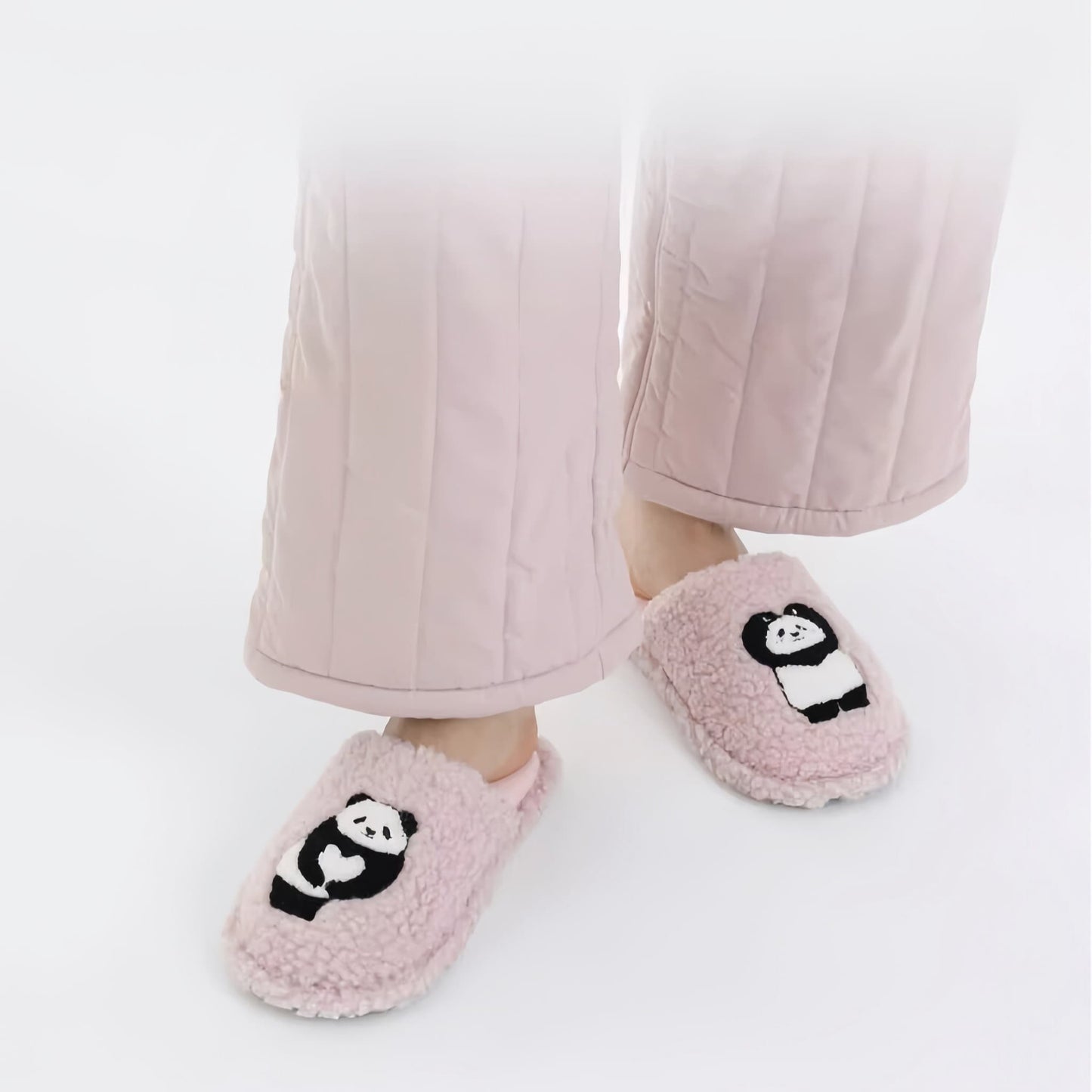 🥿 Panda Tai Chi Slippers – Soft, Comfy, and Adorably Playful Footwear