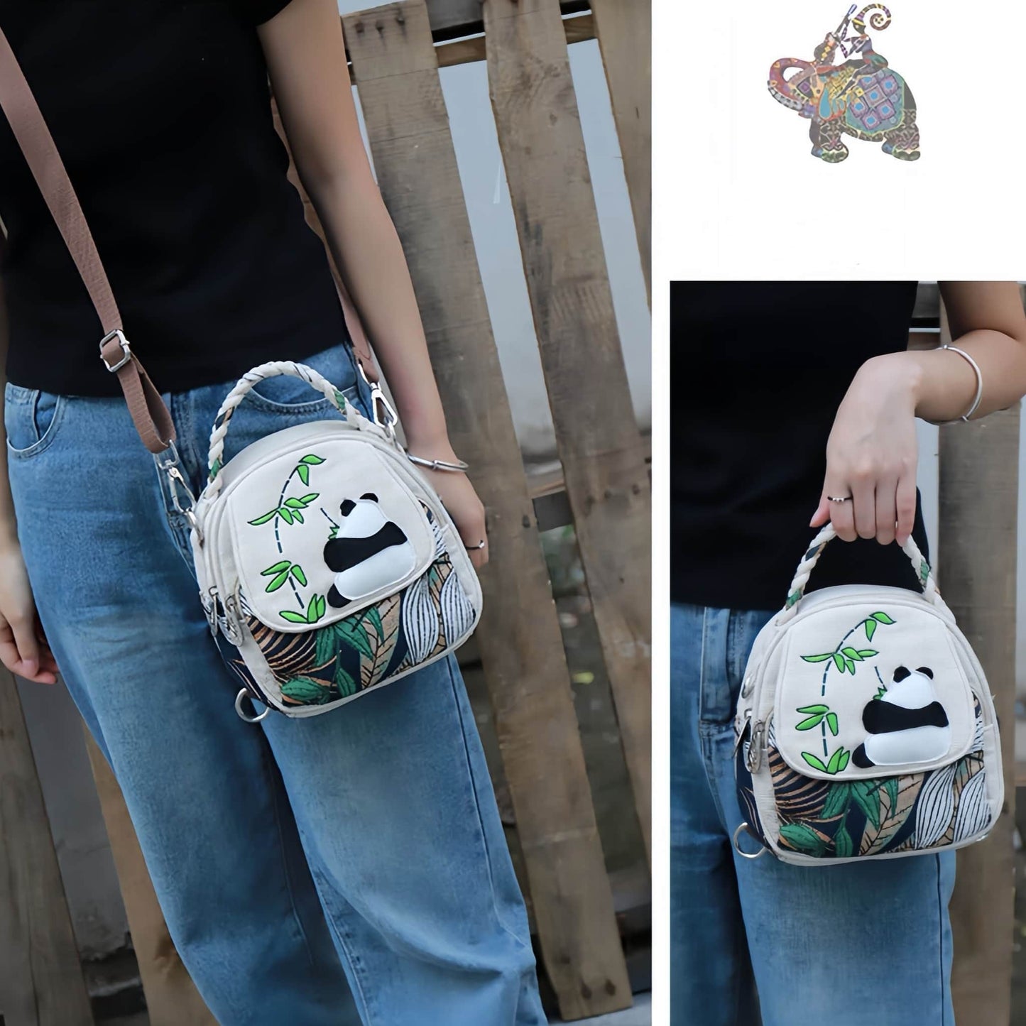 Panda Backpack – Cute, Practical, and Full of Personality