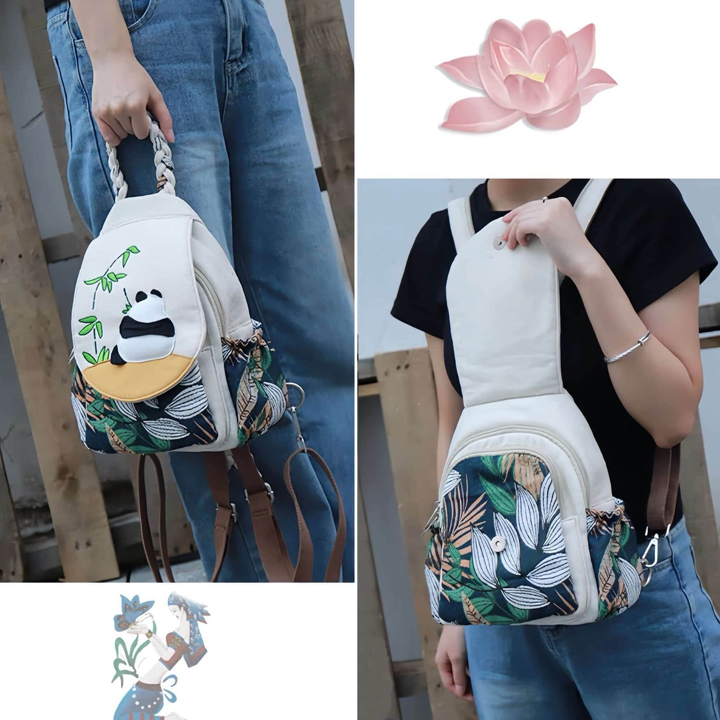 Panda Backpack – Cute, Practical, and Full of Personality
