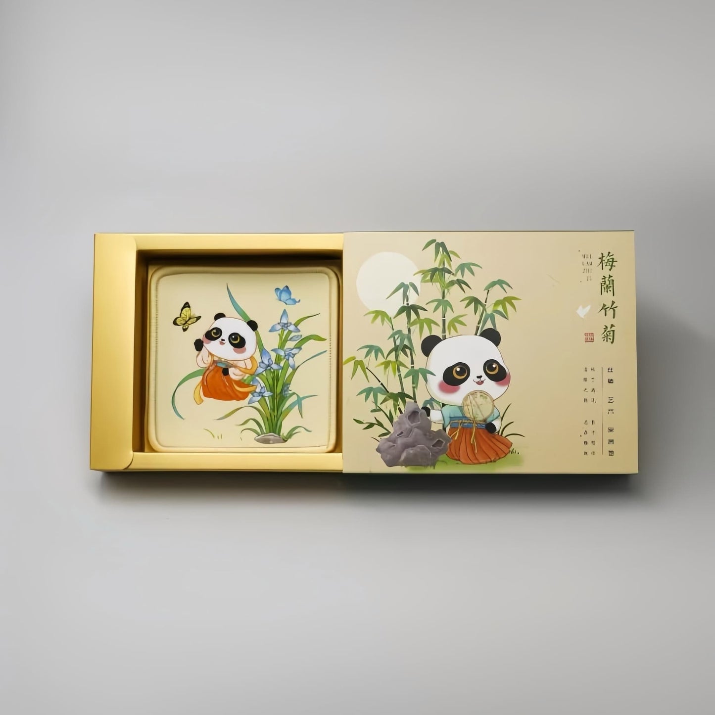 Adorable Panda Table Protector – Heat-Resistant, Waterproof, & Anti-Slip Mat
