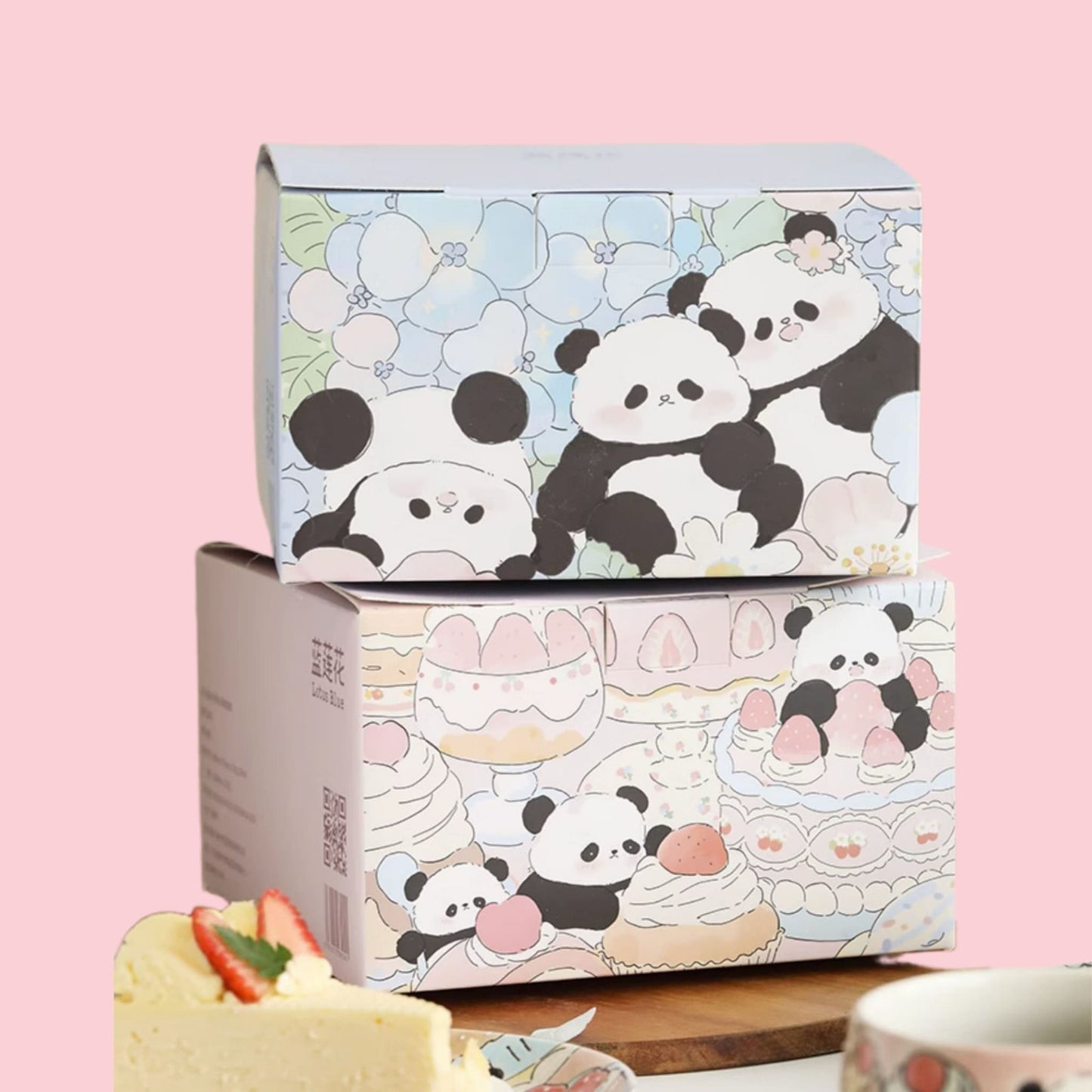 Hand-Painted Panda Mug with Matching Snack Plate – A Cup Full of Charm and Craft 🐼🎨