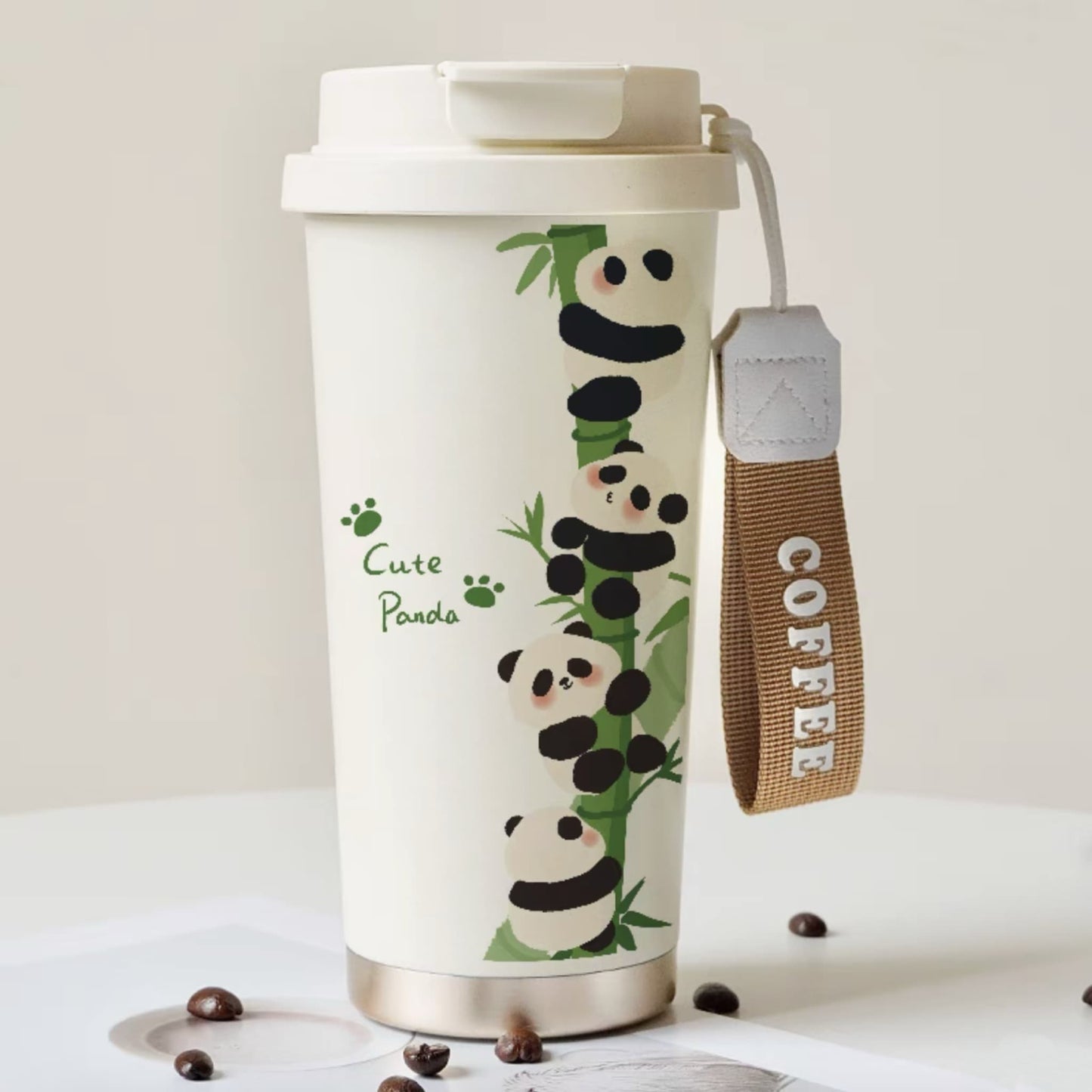 Panda Travel Mug – Your Adorable Companion for Every Sip 🐼☕