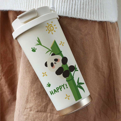 Panda Travel Mug – Your Adorable Companion for Every Sip 🐼☕