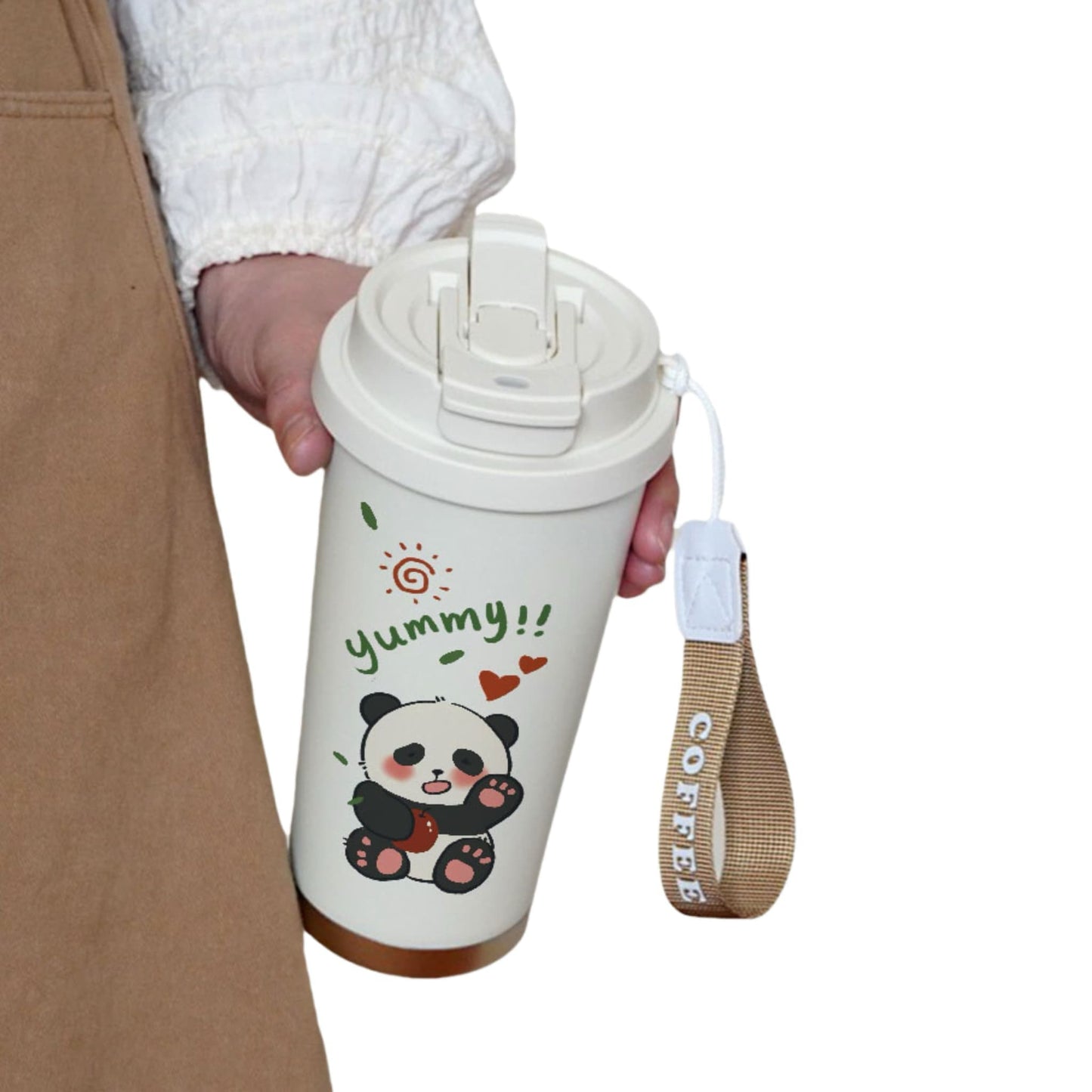 Panda Travel Mug – Your Adorable Companion for Every Sip 🐼☕