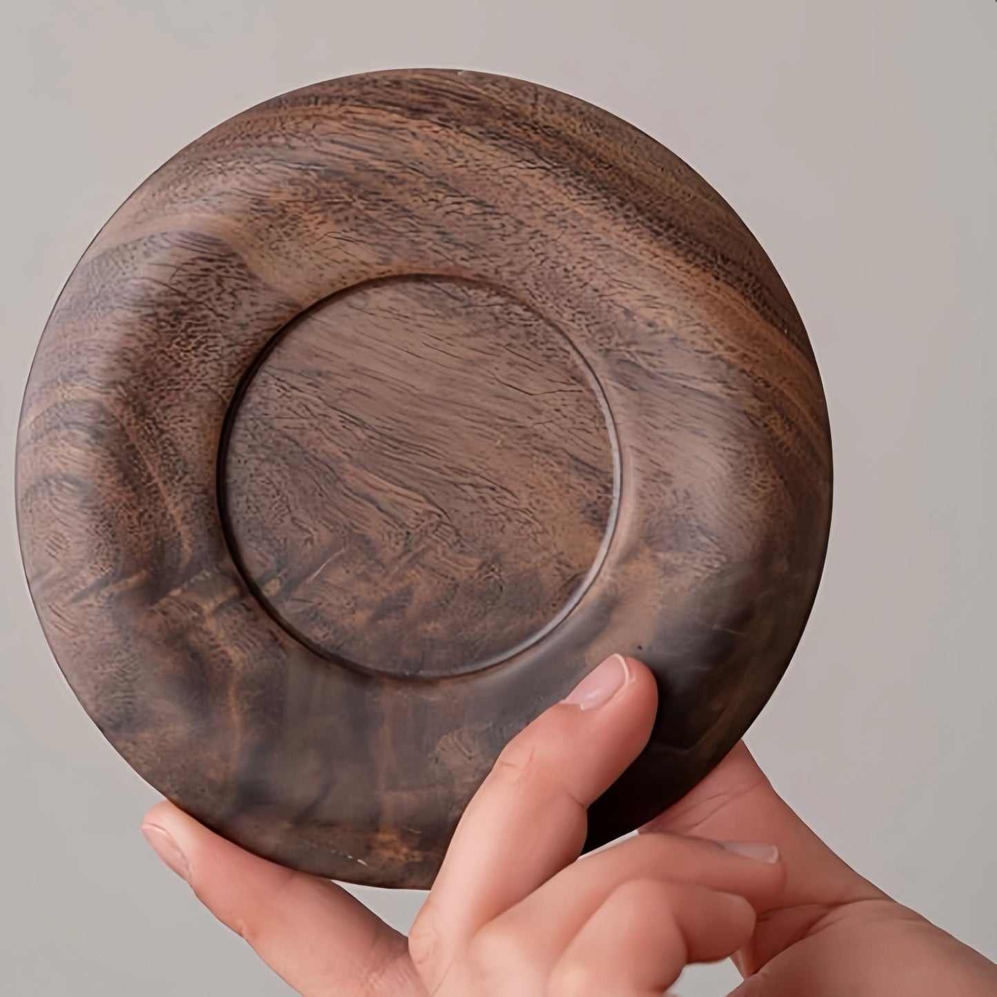☕ Panda Sip Mug – Charming Coffee Cup with Panda Lid and Walnut Wood Coaster