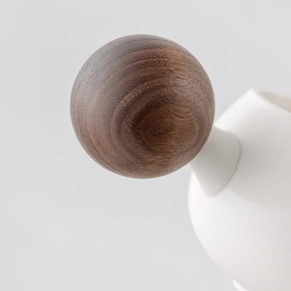 ☕ Panda Sip Mug – Charming Coffee Cup with Panda Lid and Walnut Wood Coaster