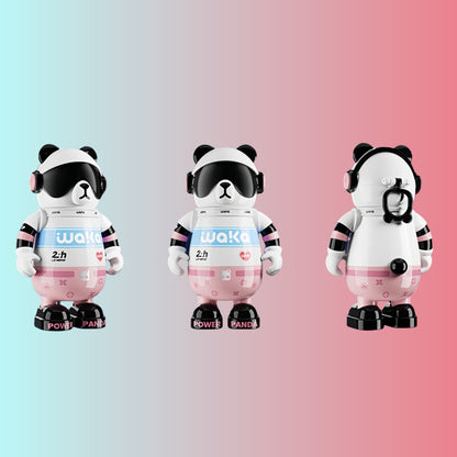 🎒 Panda Action Cup – Adorable & Functional Drinkware + Mobile Phone Stand with Strap