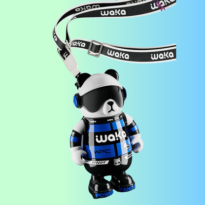 🎒 Panda Action Cup – Adorable & Functional Drinkware + Mobile Phone Stand with Strap