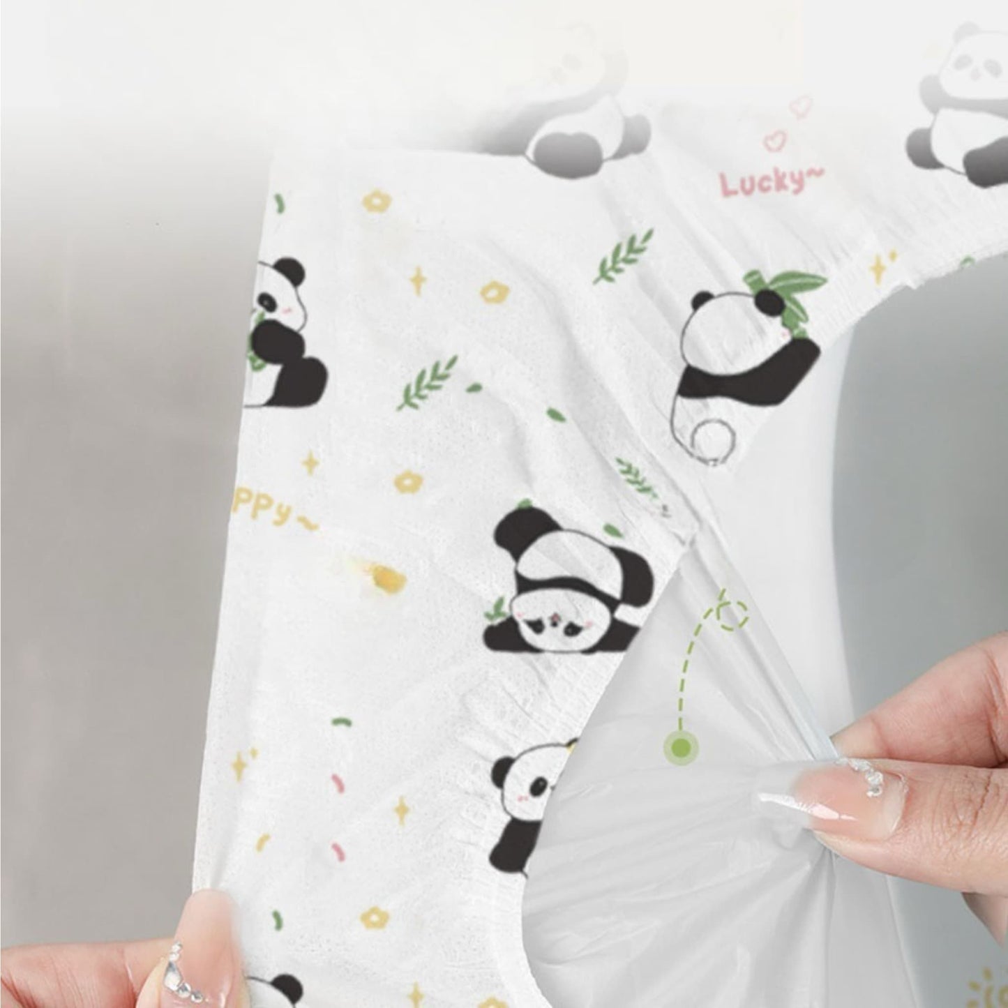 Panda Toilet Seat Protector – Hygiene and Comfort On the Go 🐼🚽