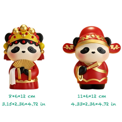 Panda Wedding Figurine – Symbol of Love & Good Fortune for Wedding Gifts