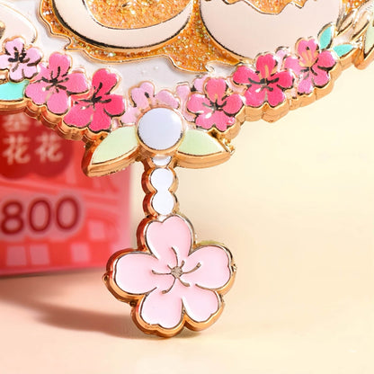 Hua Hua Panda Magnet Set – Sichuan Food & Landmarks Edition 🐼🍜🏯