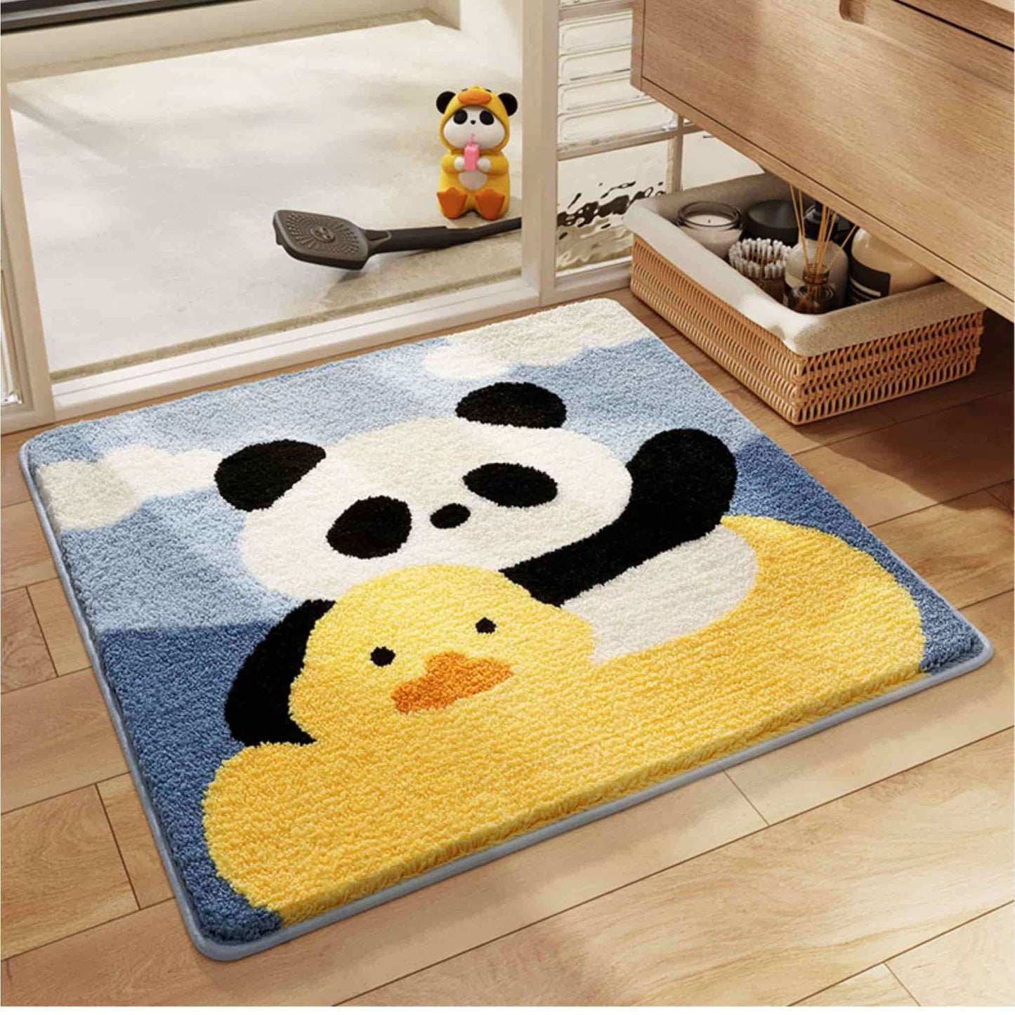 Panda Corner Mat – Cute, Practical, and Full of Joy 🐼💖