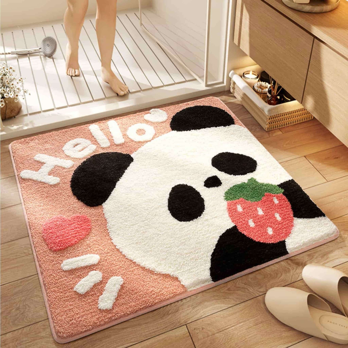 Panda Corner Mat – Cute, Practical, and Full of Joy 🐼💖