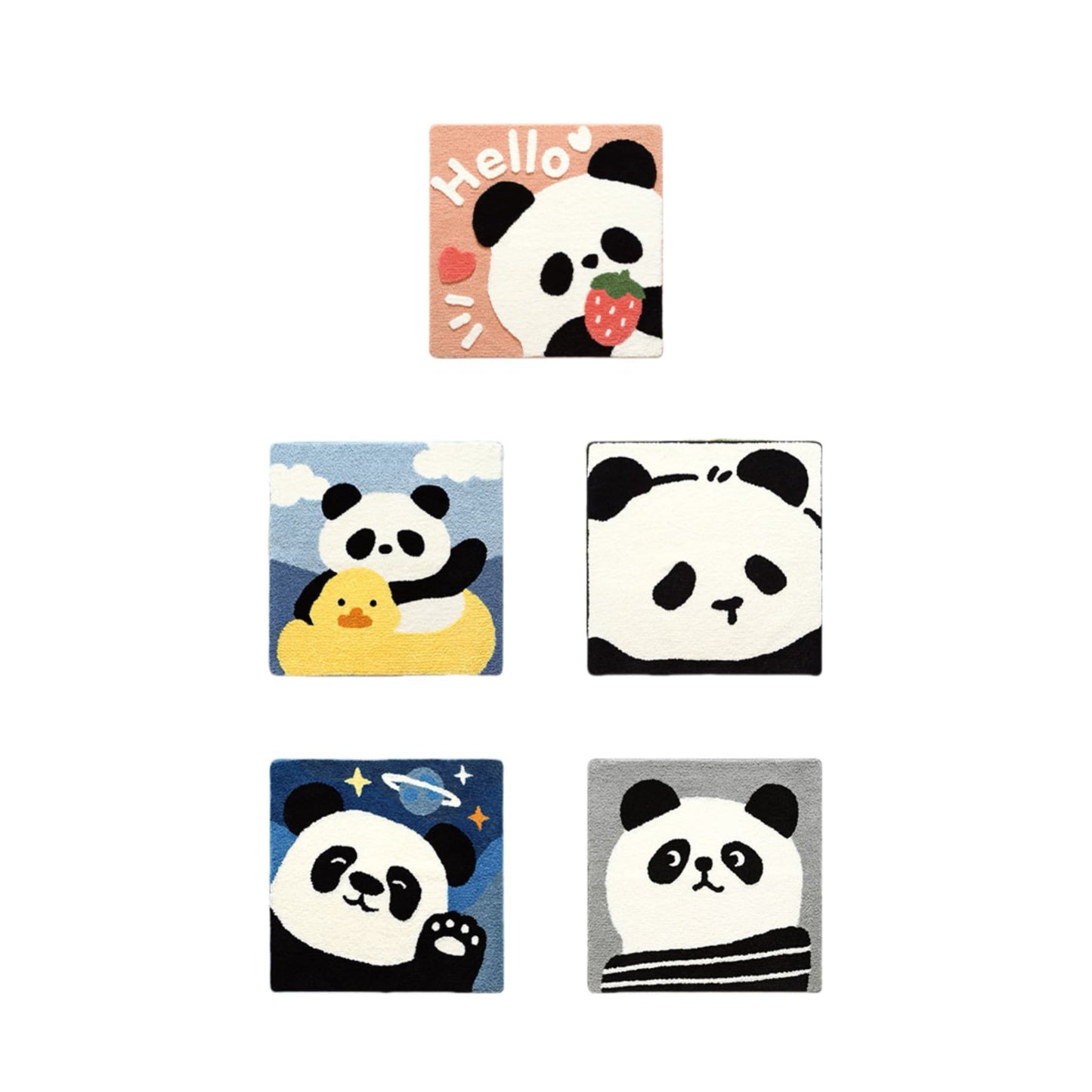 Panda Corner Mat – Cute, Practical, and Full of Joy 🐼💖