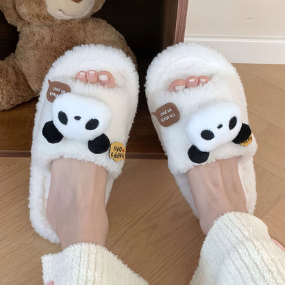 🐾 Panda Hug Slippers – Ultra-Soft & Adorably Comfy House Shoes
