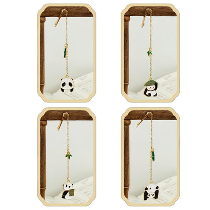 Cute Panda Metal Bookmark – Durable & Adorable Reading Companion