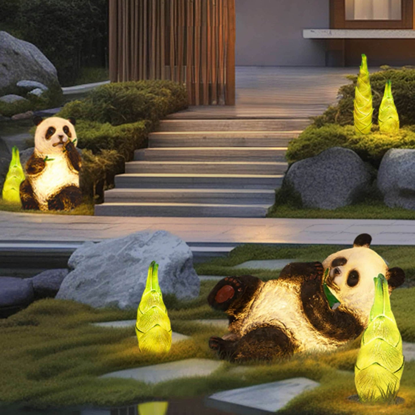 Customizable Panda Sculpture – A Unique Touch for Your Space 🐼🎨