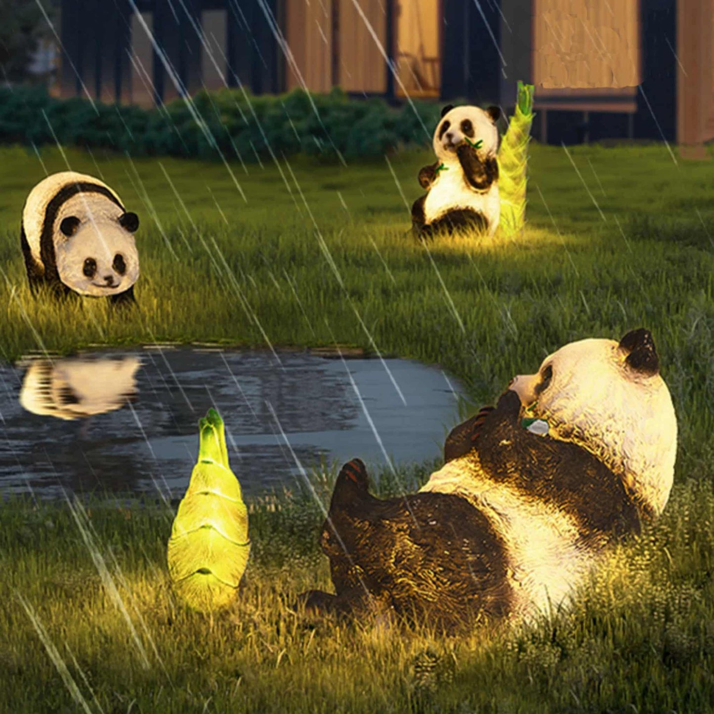 Customizable Panda Sculpture – A Unique Touch for Your Space 🐼🎨