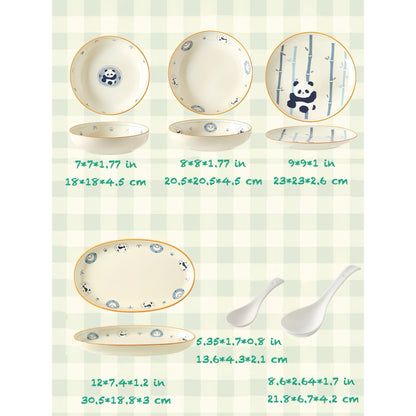 Panda Ceramic Bowl – Make Every Meal Delightful with Panda Magic 🐼🍽️