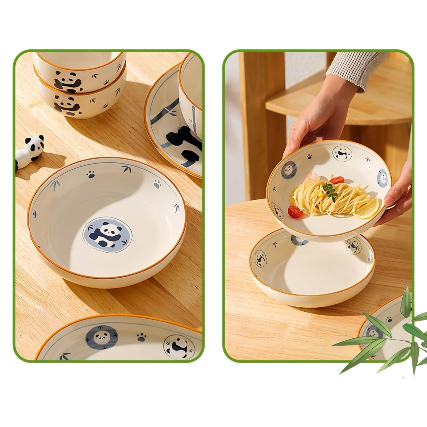 Panda Ceramic Bowl – Make Every Meal Delightful with Panda Magic 🐼🍽️