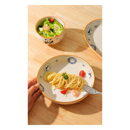 Panda Ceramic Bowl – Make Every Meal Delightful with Panda Magic 🐼🍽️