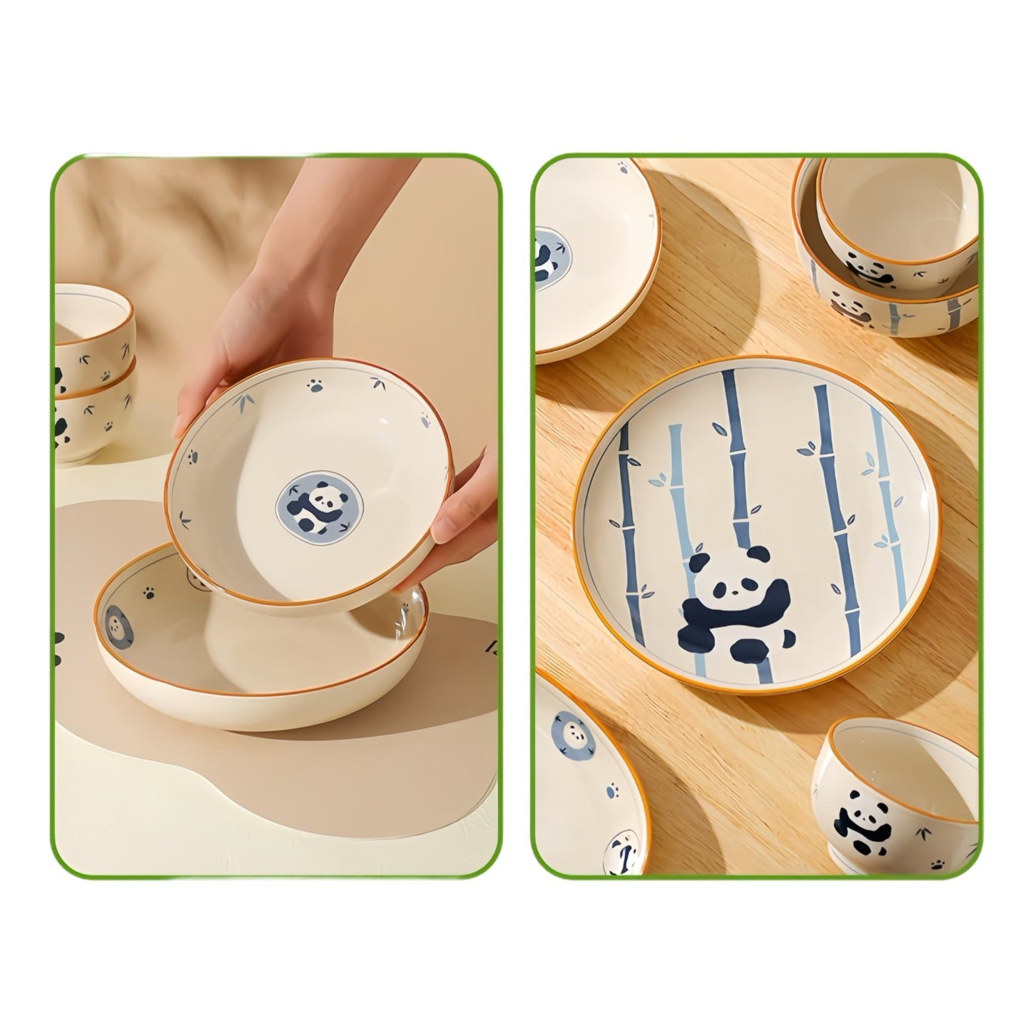 Panda Ceramic Bowl – Make Every Meal Delightful with Panda Magic 🐼🍽️