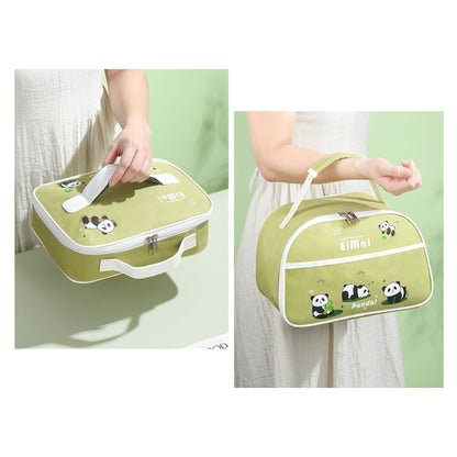 Panda Bento Lunch Box – Stainless Steel, Leak-Proof & Full of Joy 🐼🍱