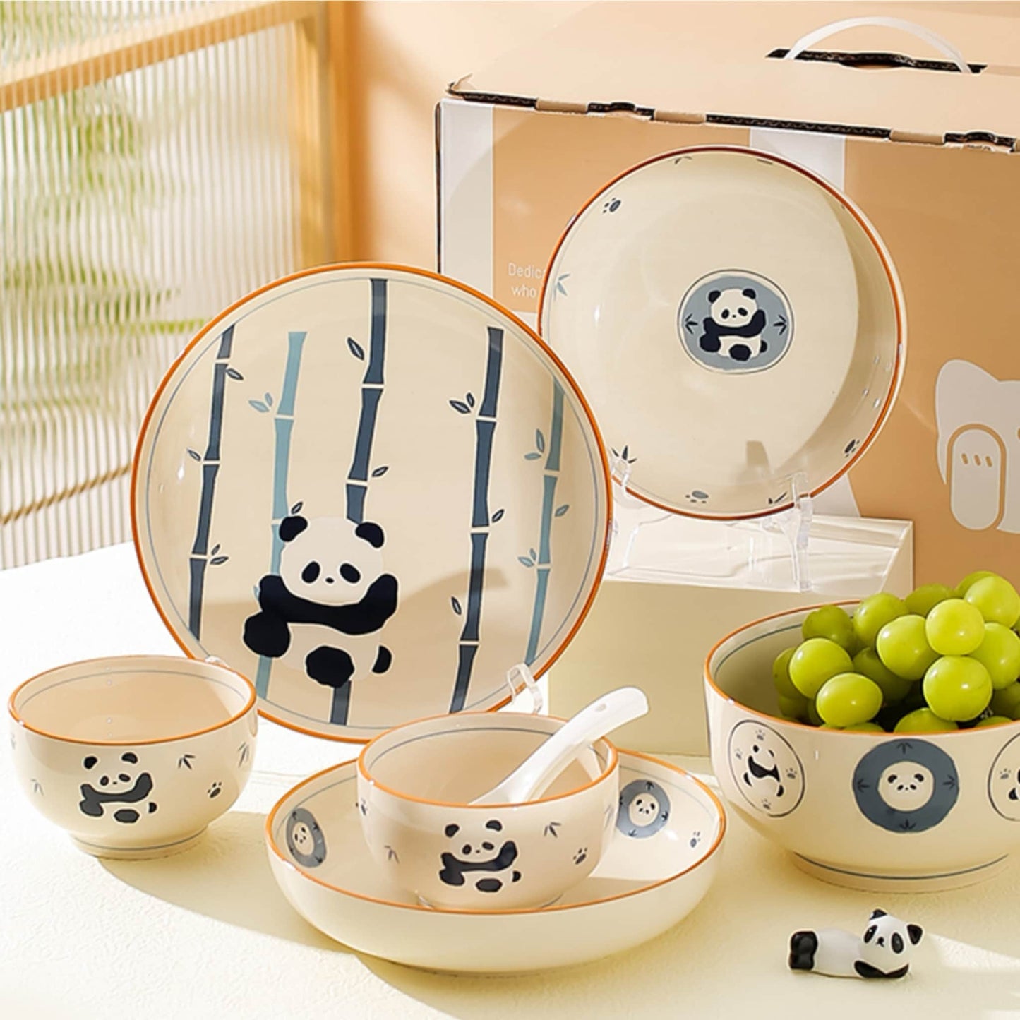 Panda Ceramic Bowl – Make Every Meal Delightful with Panda Magic 🐼🍽️