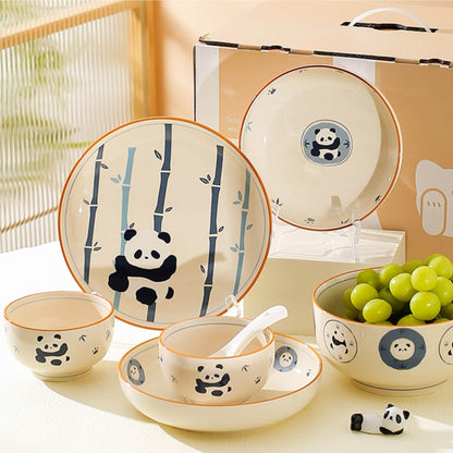 Panda Ceramic Bowl – Make Every Meal Delightful with Panda Magic 🐼🍽️
