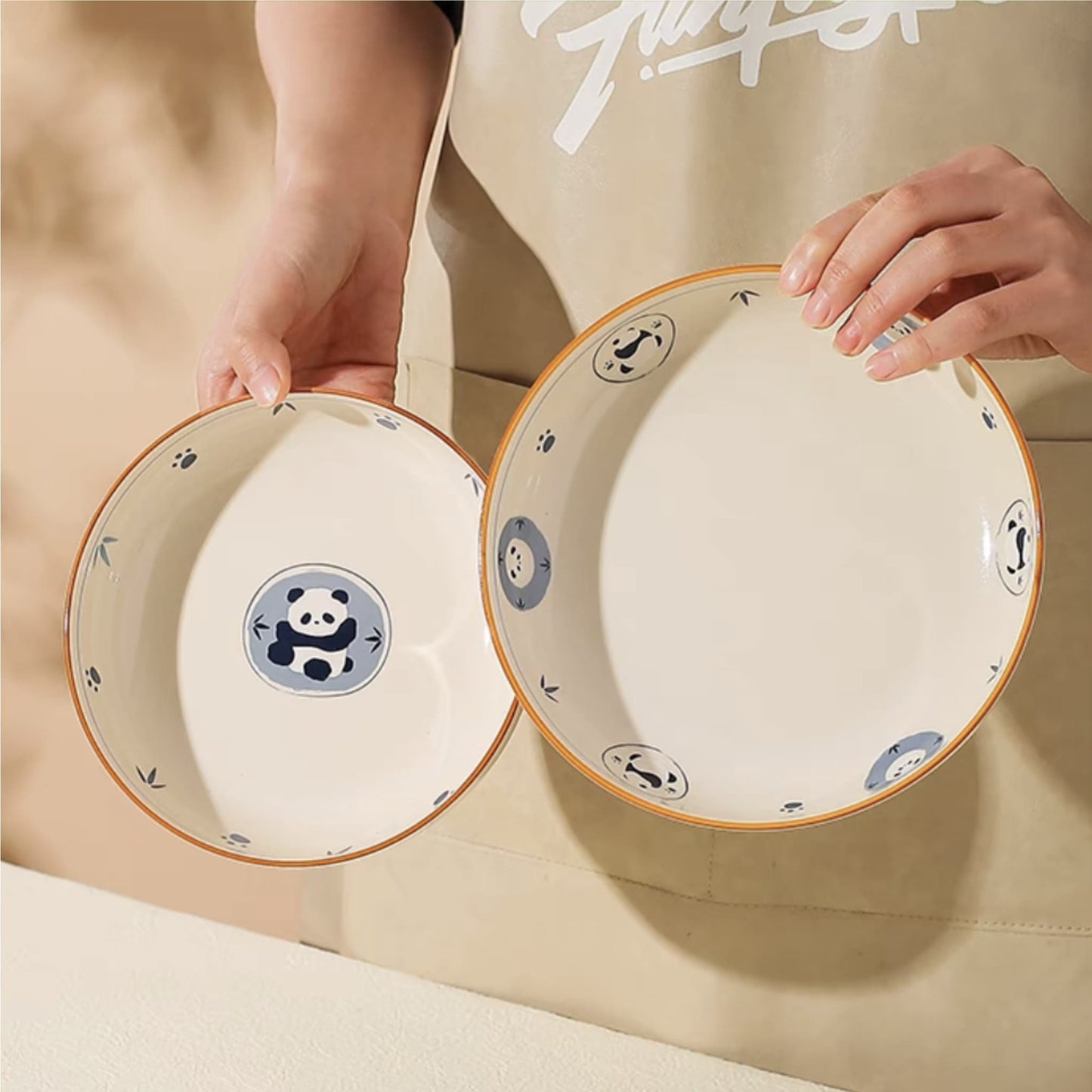 Panda Ceramic Bowl – Make Every Meal Delightful with Panda Magic 🐼🍽️